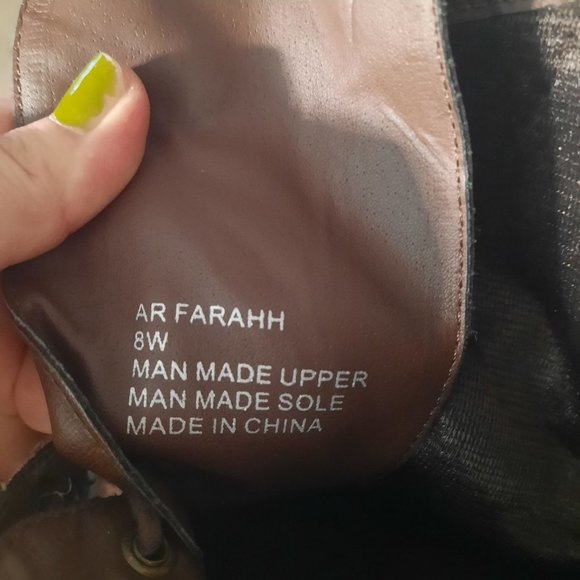 American Rag Farahh Combat Booties, Brown - Picture 10 of 11